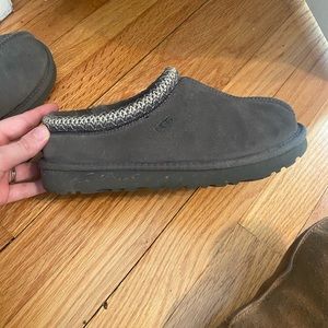Gray UGG slip ons. 7.5 size, gray